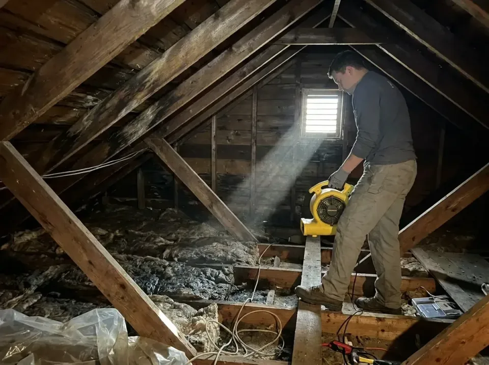attic-water-damage-drying-proc-007 — frequently asked questions, Emergency Water Extraction & 24/7 Flood Response in Cartere…